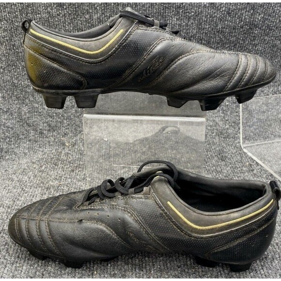Adidas adiPure II TRX FG Soccer Cleats Men Size 7 Black Gold Leather G00916 main image 6
